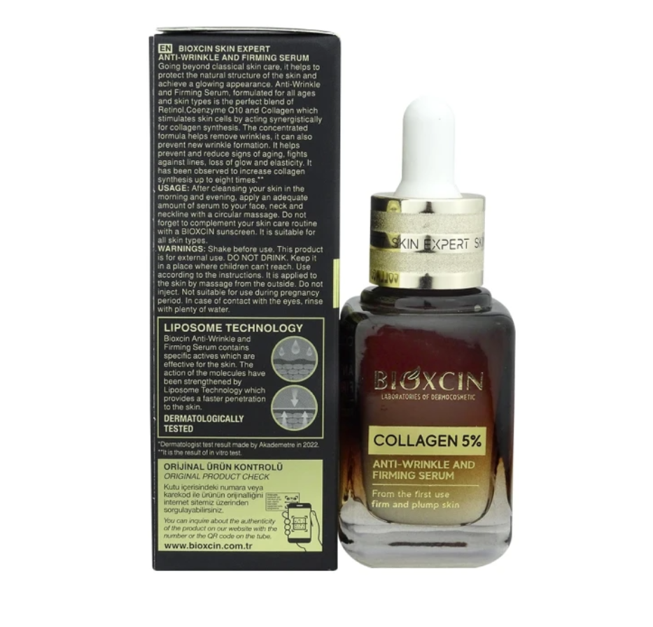 BIOXCIN COLLAGEN 5% Anti Wrinkle And Firming SERUM 30ML