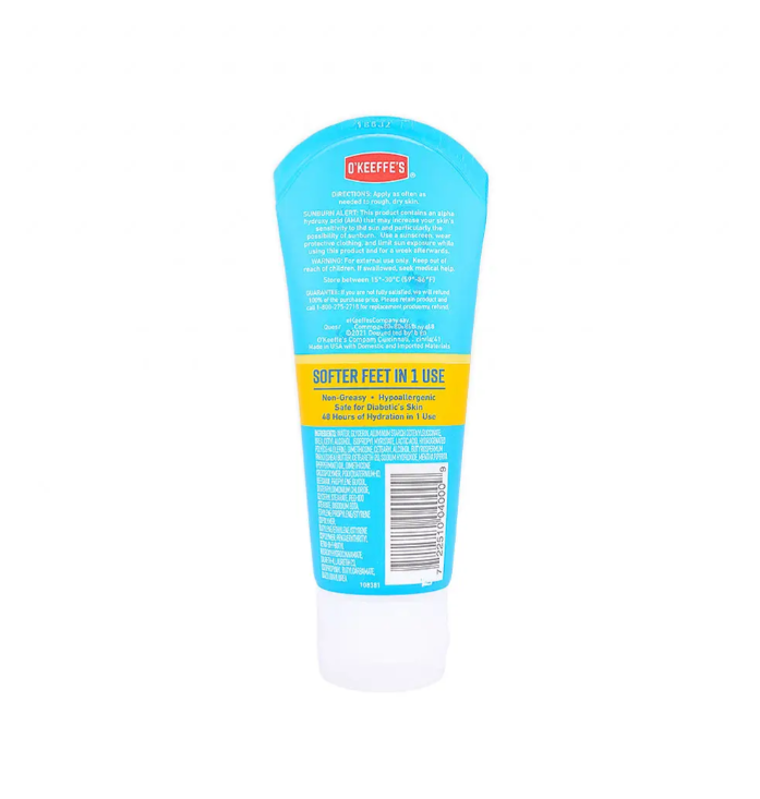 O'Keeffe's Healthy Feet Exfoliating Tube 85 G