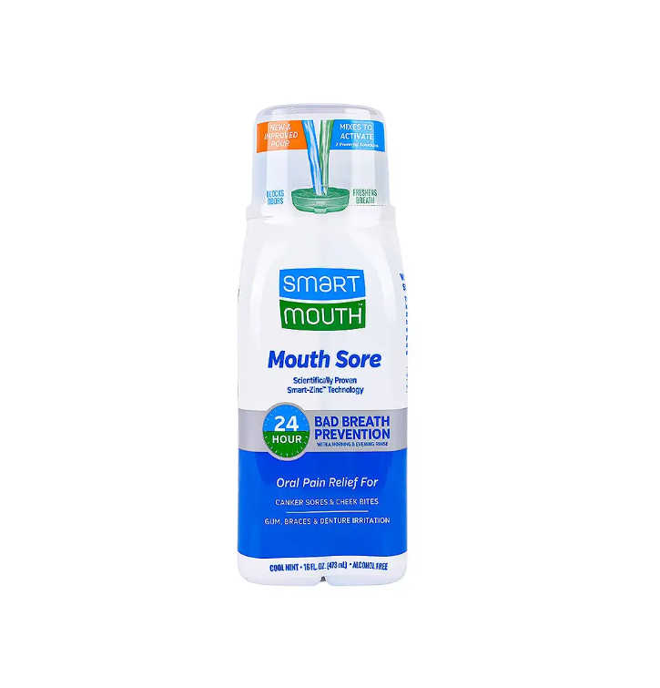Smart Mouth Sore Mouth Mouthwash 480 Ml