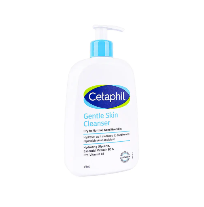 Cetaphil Gentle Skin Cleanser Pump for Dry & Sensitive Skin 473Ml