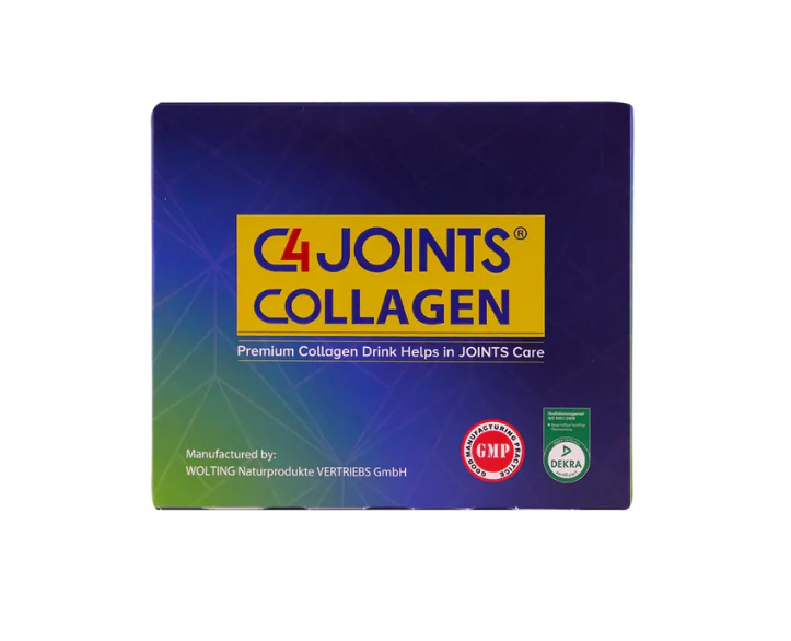 C4 Joints Collagen Drink Cherry Flavor 30 Bottles × 25 Ml