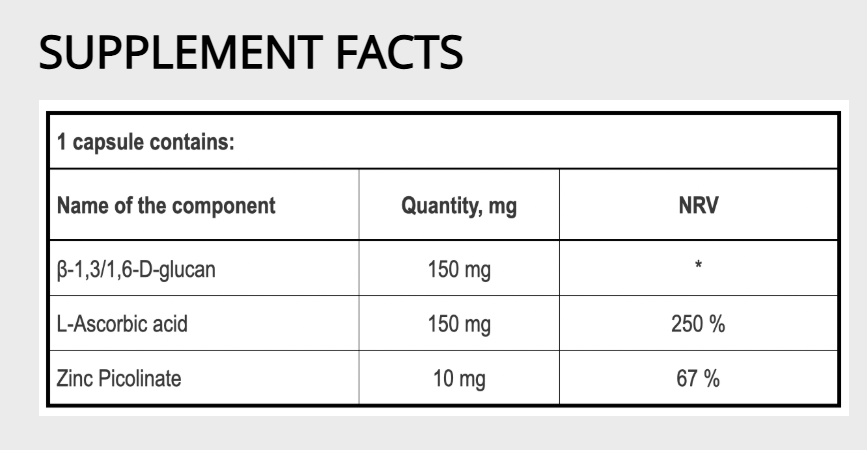 Grassberg Immunity Boost 60 Capsules