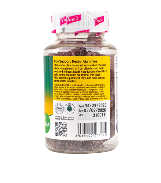 فاينز بون بوستر ك2+كالسيوم+د 3 للأطفال 60 حلوى قابلة للمضغ 