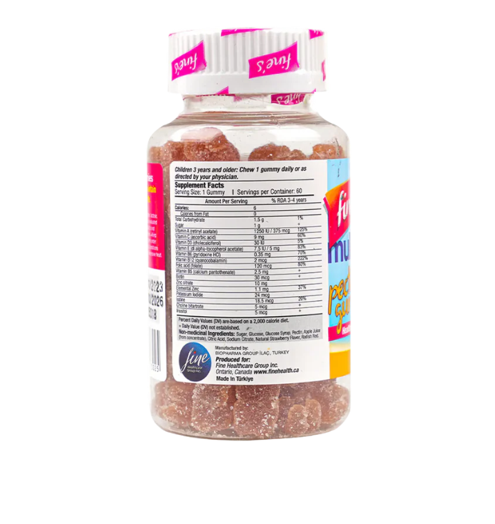 Fine's Multivitamin For Kids 60 Gummies