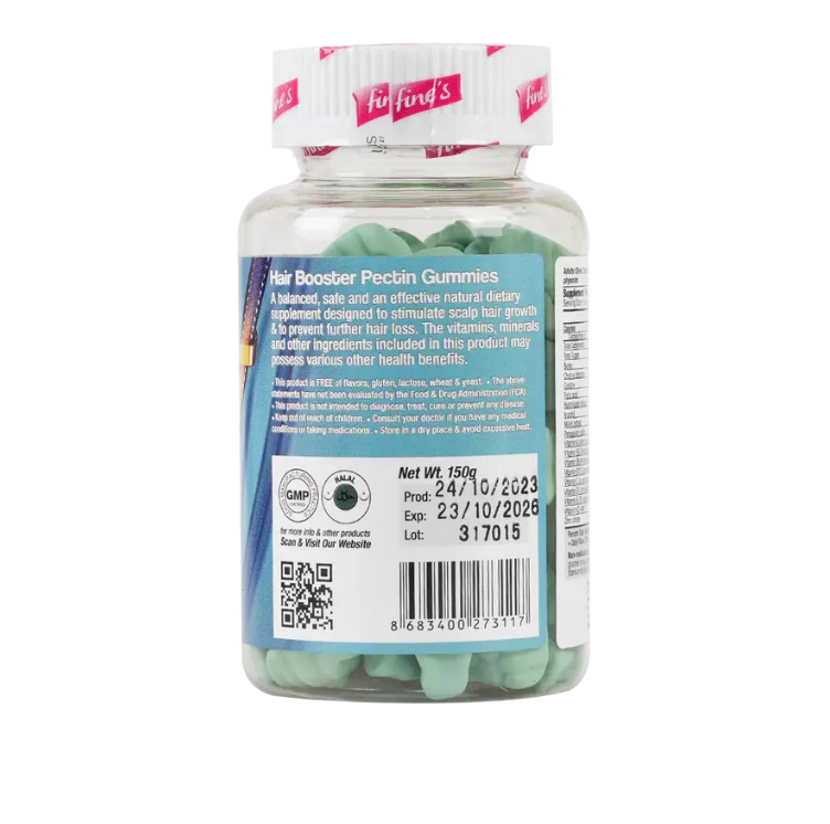 فاينز معزز الشعر الفائق + البيوتين - 60 خلوى قابلة للمضغ