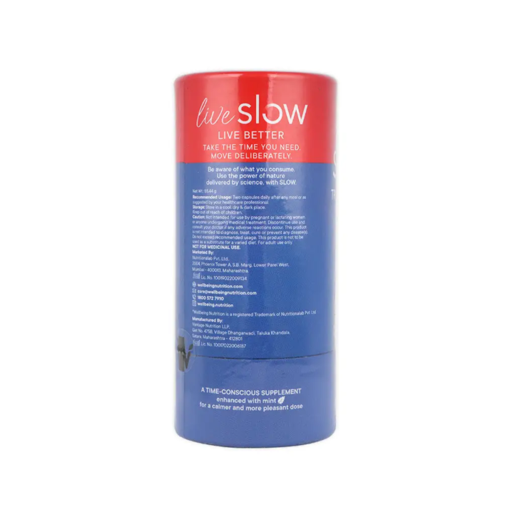 Wellbeing Nutrition Slow Triple Strength Omega 3 60 Capsules