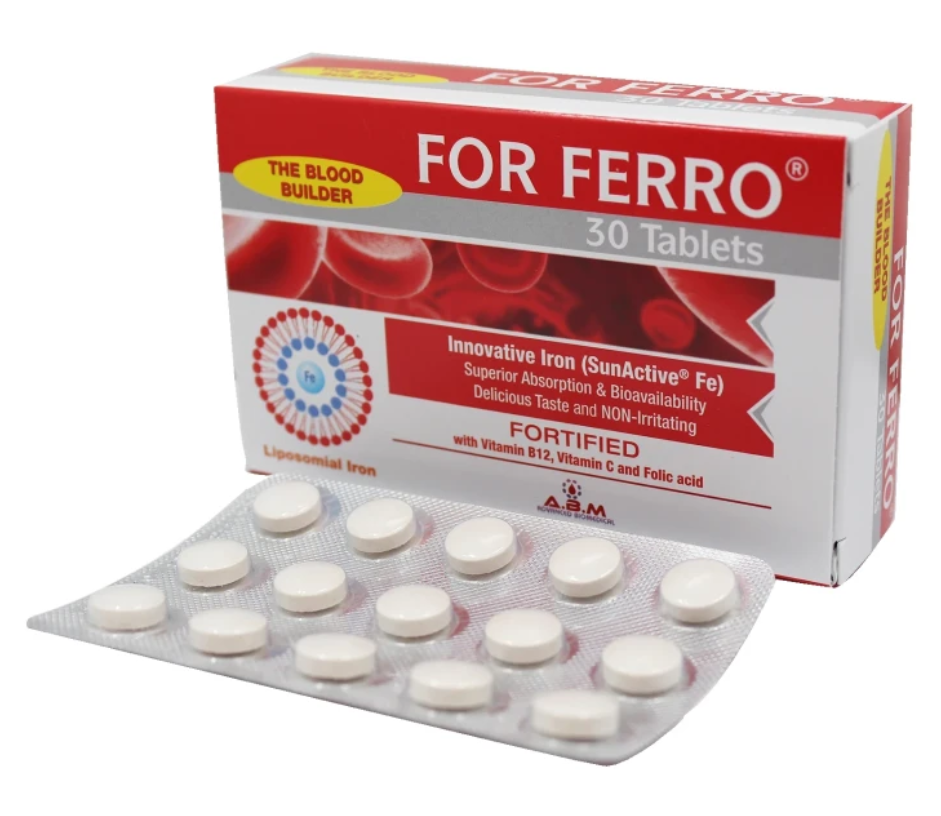 فور فيرو حديد ليبوزومي 30 قرص