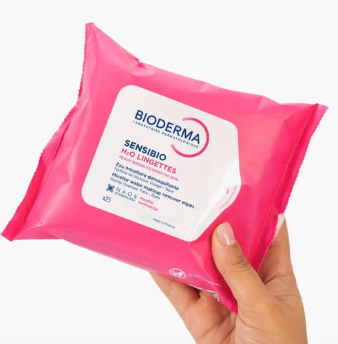 بيوديرما مناديل مبللة Sensibio H2O 25s