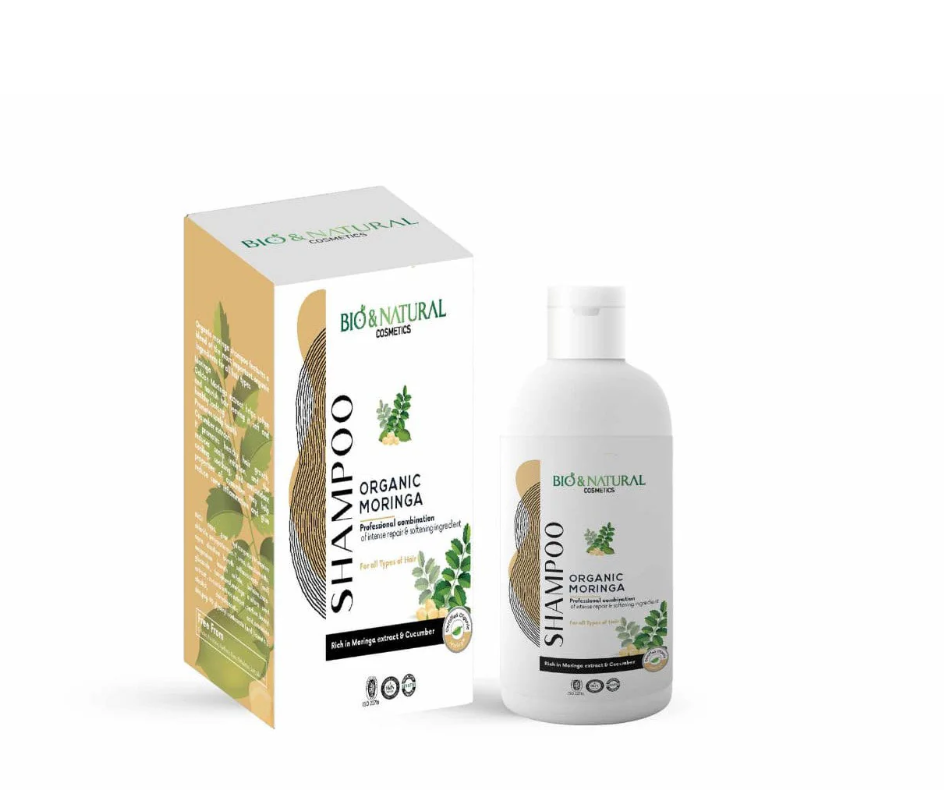 Bio & Natural Organic Moringa Shampoo for all types 400ml