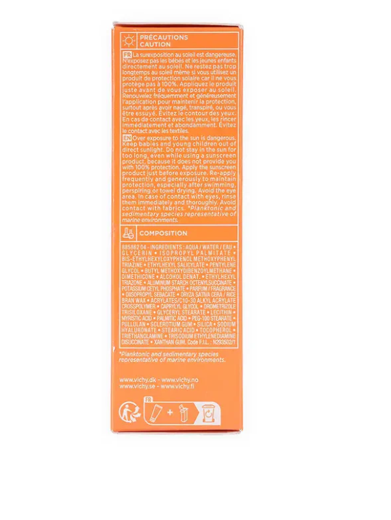 Vichy Capital Soleil Velvety Protective Cream 50ml (Normal to Dry Skin)