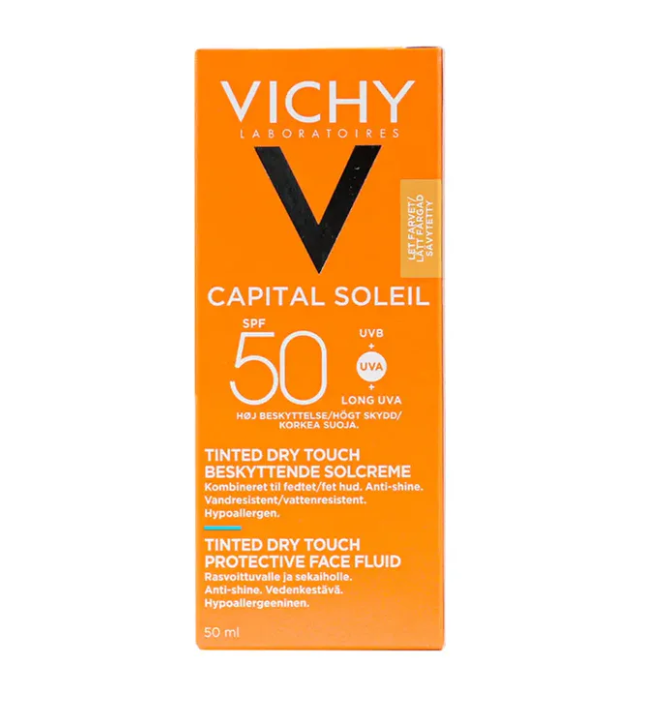 Vichy Capital Soleil Tinted Dry Touch Face Fluid SPF 50+ Universal Tone 50 Ml