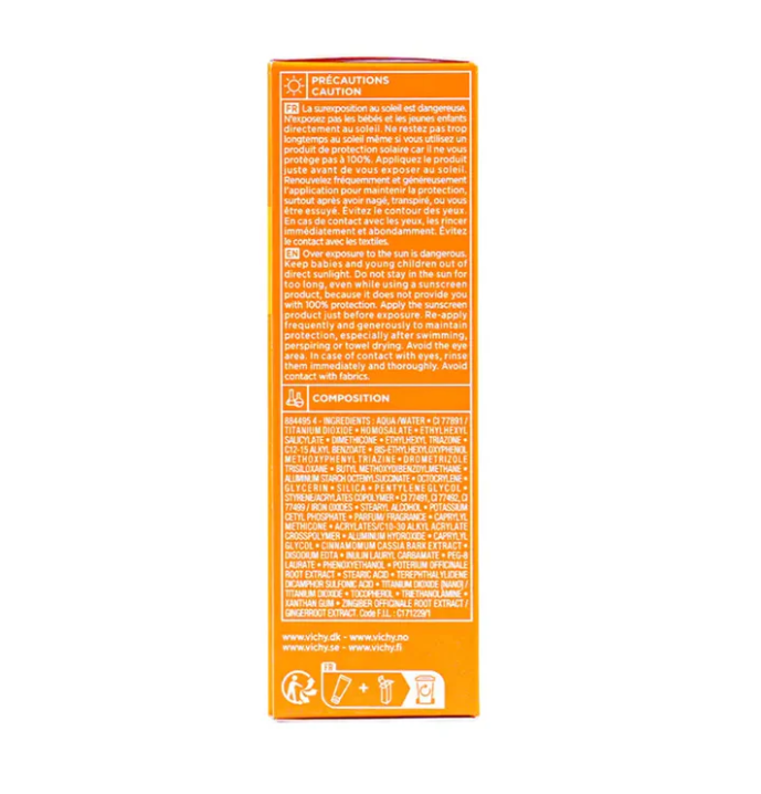 Vichy Capital Soleil Tinted Dry Touch Face Fluid SPF 50+ Universal Tone 50 Ml