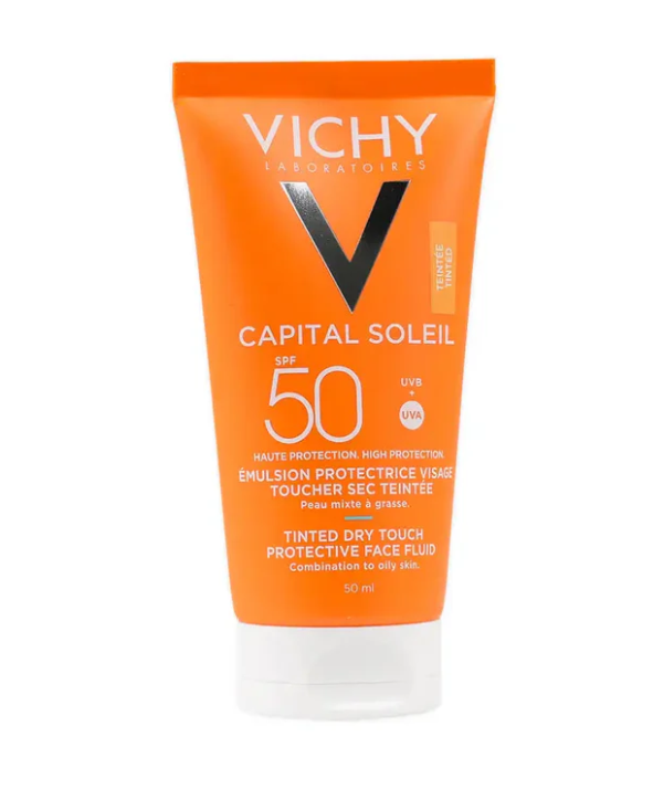 Vichy Capital Soleil Tinted Dry Touch Face Fluid SPF 50+ Universal Tone 50 Ml