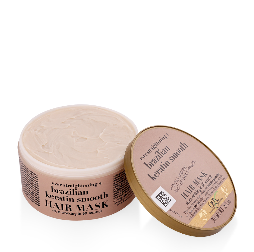 OGX Brazilian Keratin Smooth Hair Mask 300ml