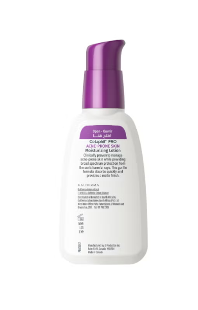 Cetaphil Pro Acne Prone Skin Moisturizing Lotion Broad Spectrum SPF 30 118ml
