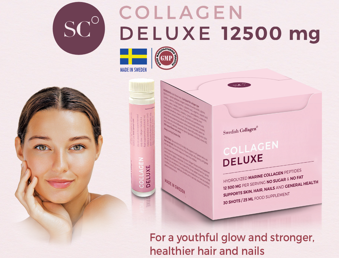 Swedish Collagen Deluxe Liquid Collagen 30 Shots x 25ml