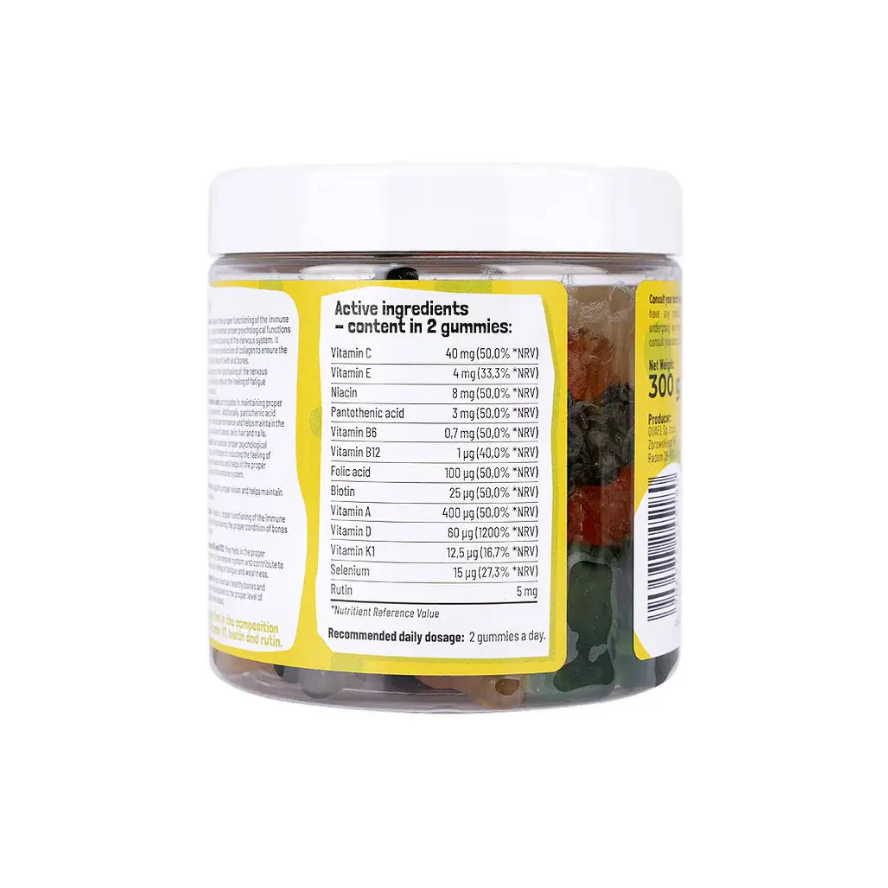 Med Gummies Multivitamin Kids Daily Nutritional Support 60 Gummies