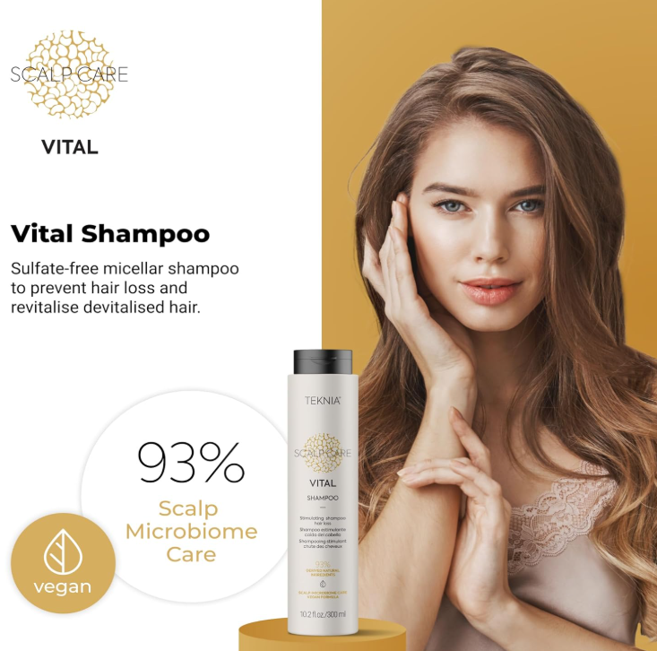 LAKME TEKNIA Scalp Vital Stimulating Shampoo for Hair & Scalp Care 300ml 44362