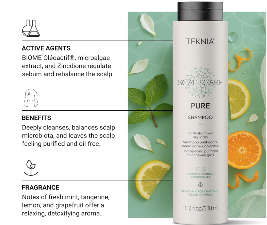LAKME TEKNIA Scalp Pure Purify Shampoo 300ml 44332