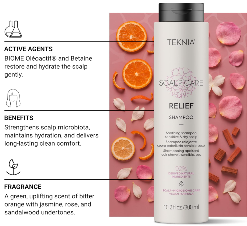 LAKME TEKNIA Scalp Relief Soothing Shampoo 300ml 44382