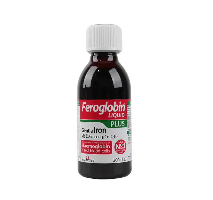 Vitabiotics Feroglobin Plus Liquid 200ml