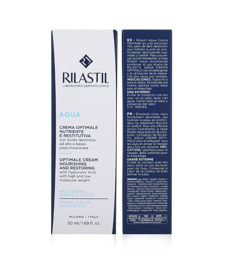 Rilastil Aqua Optimale Rich Moisturizing Cream 50ml