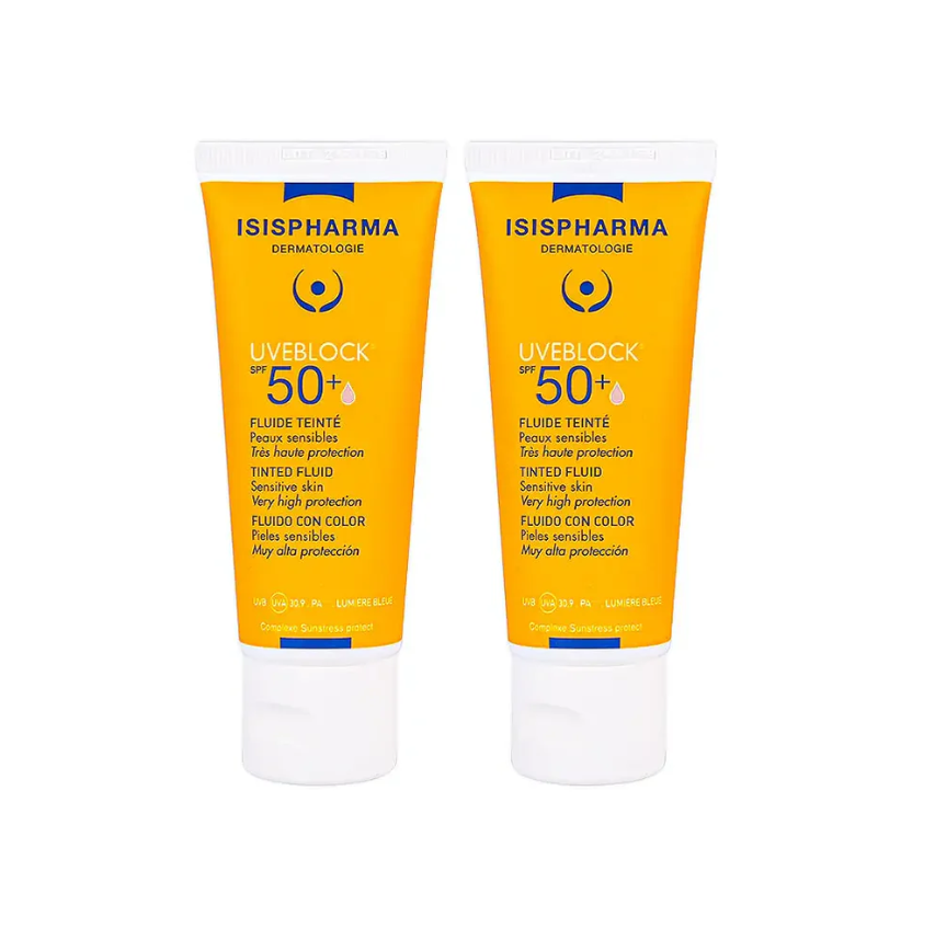 ISISPharma UVEBLOCK SPF50+ Tinted Fluid (1+1)
