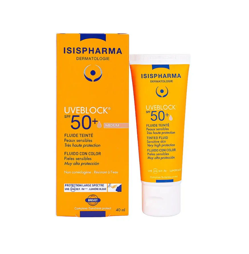 ISISPharma UVEBLOCK SPF50+ Tinted Fluid (1+1)