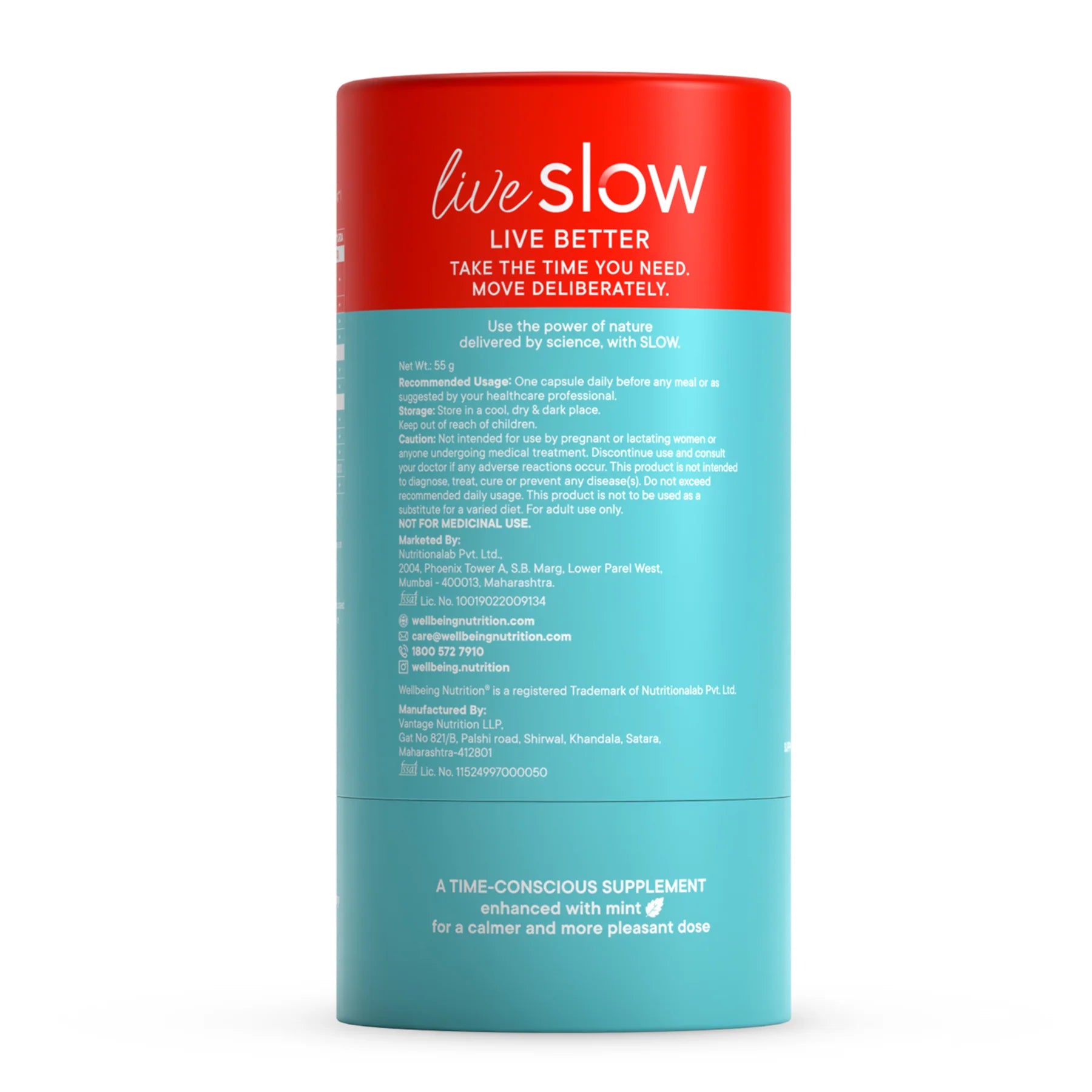 Wellbeing Nutrition Slow Diabetes Care 60 Capsules
