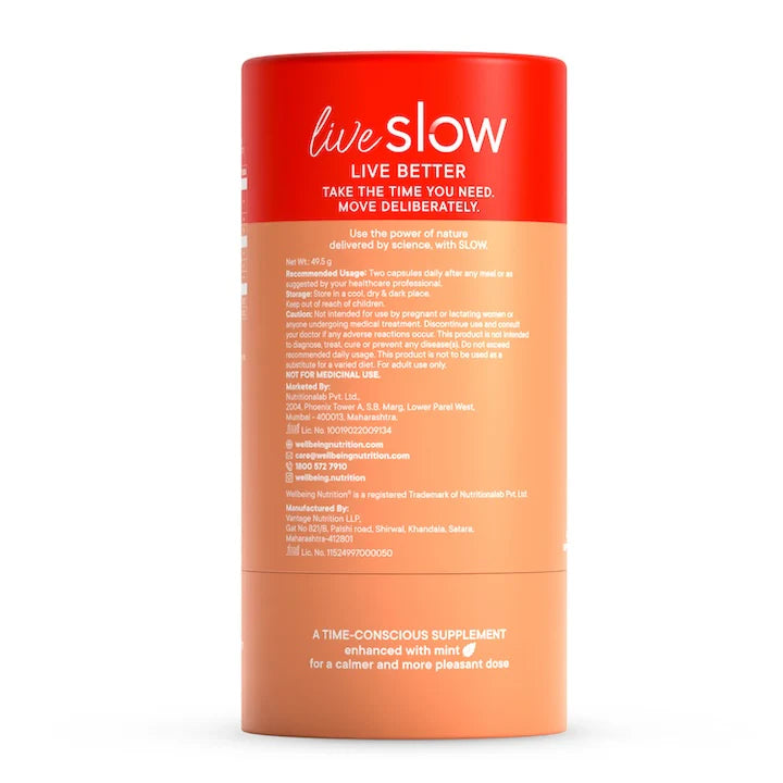 Wellbeing Nutrition Slow Liver Detox+ 60 Capsules