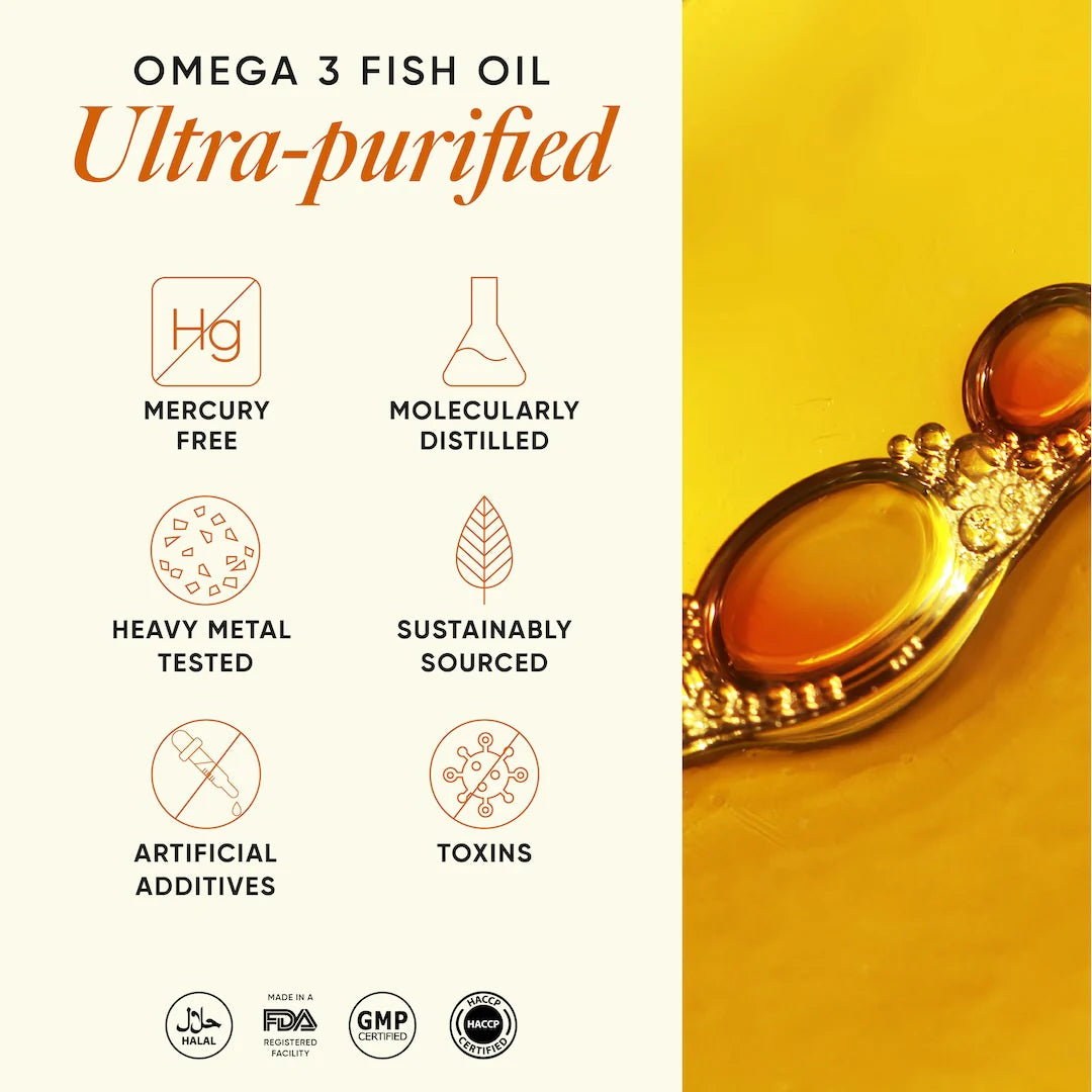 Wellbeing Nutrition Slow Triple Strength Omega 3 60 Capsules