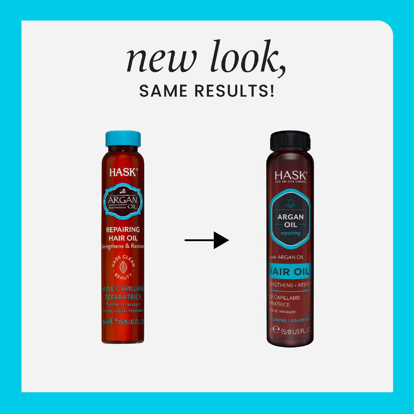 هاسك زيت الأرجان لتقوية الشعر وإصلاحه وإضافة اللمعان 18 مل