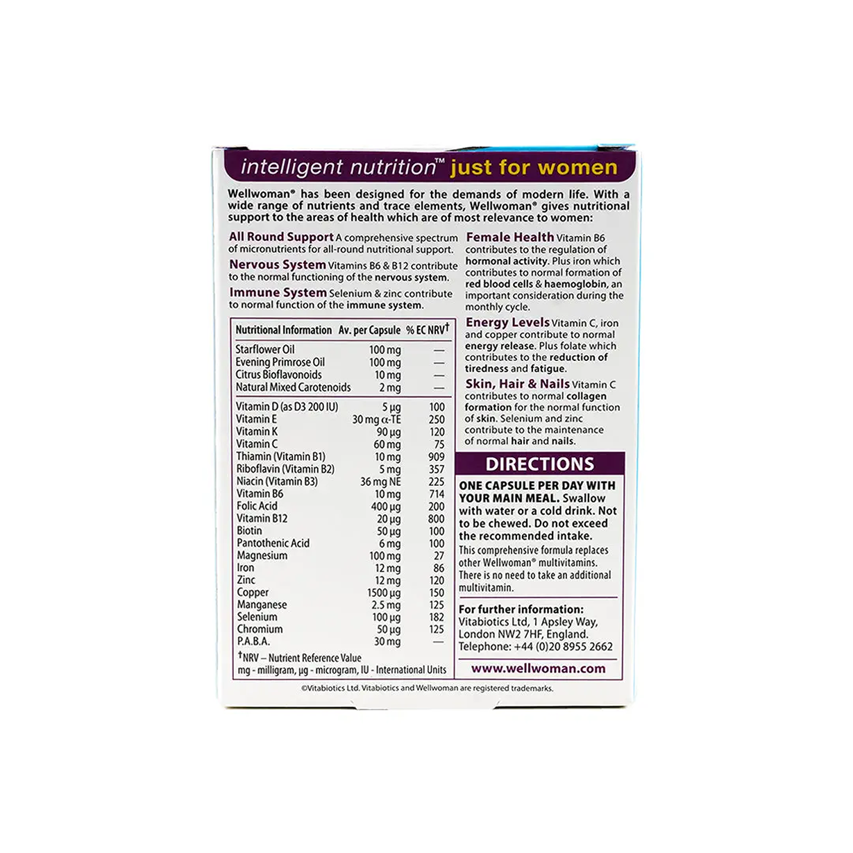 Wellwoman - 30 capsules