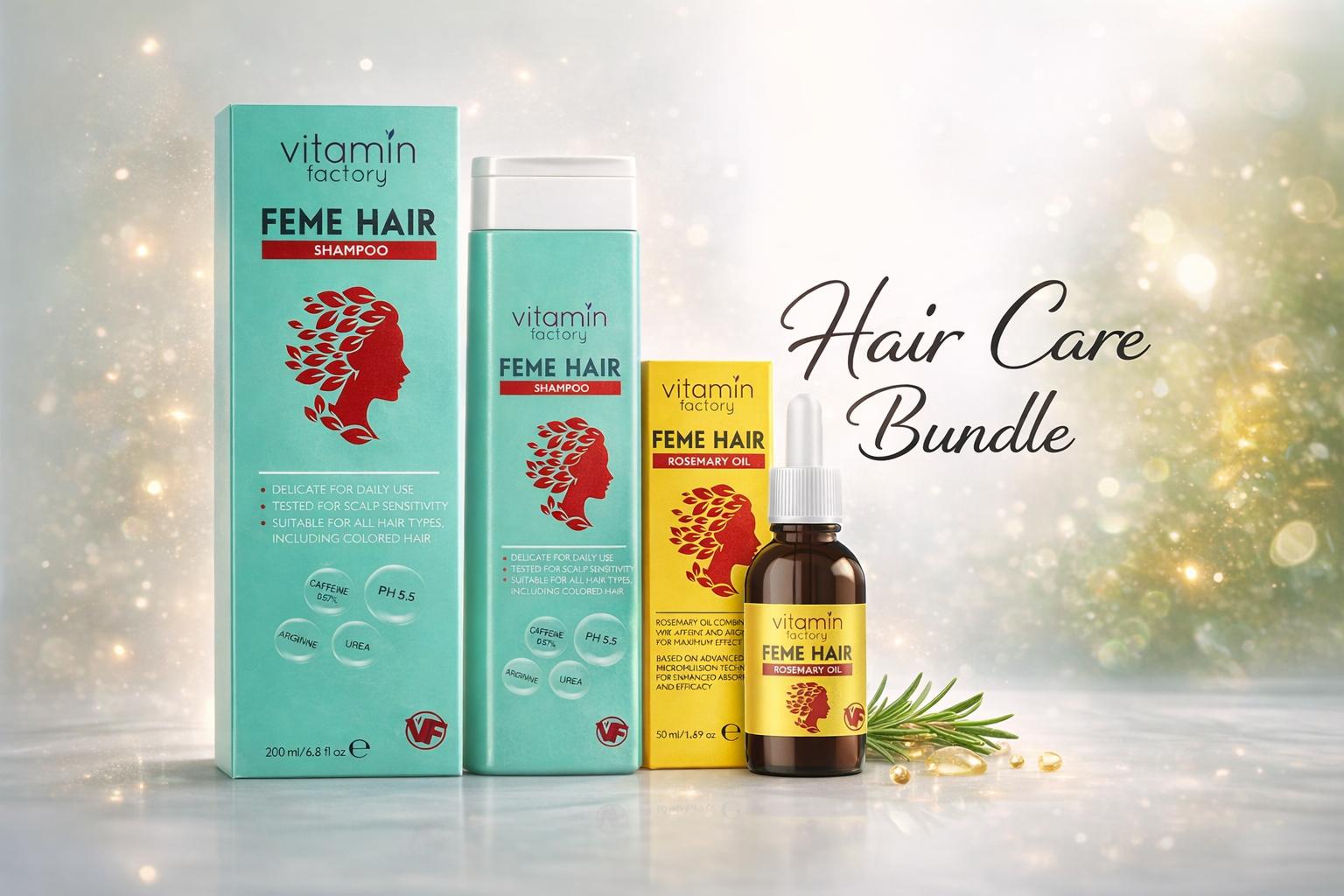 Feme Hair Growth Strengthening Bundle