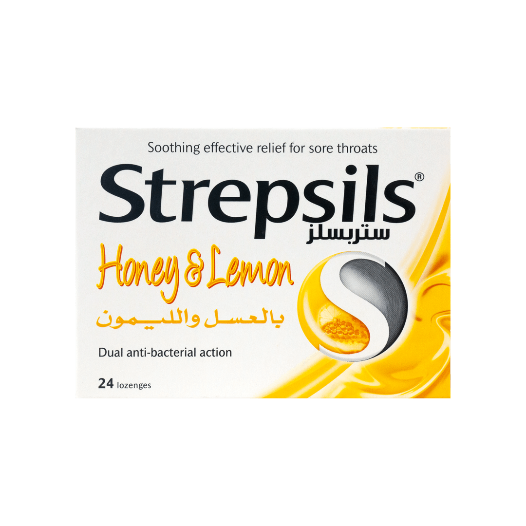 Strepsils Honey & Lemon (24 Lozenges)