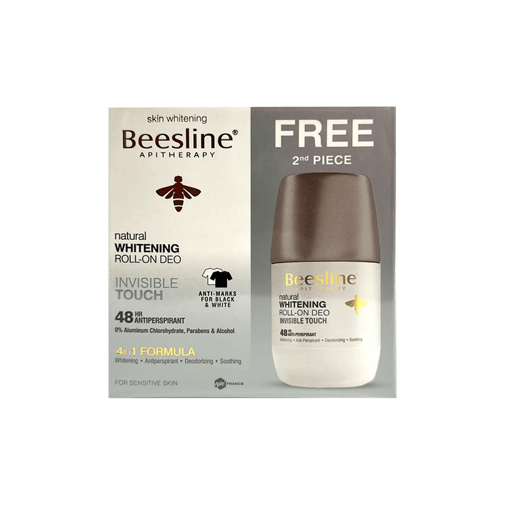 Beesline White Roll On Invisible Touch (1+1)