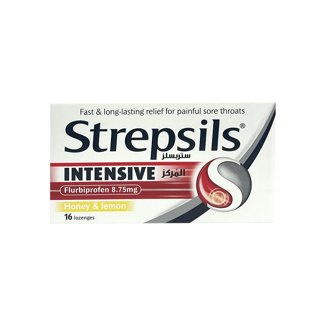 Strepsils Intensive Honey & Lemon 16 Lozenges