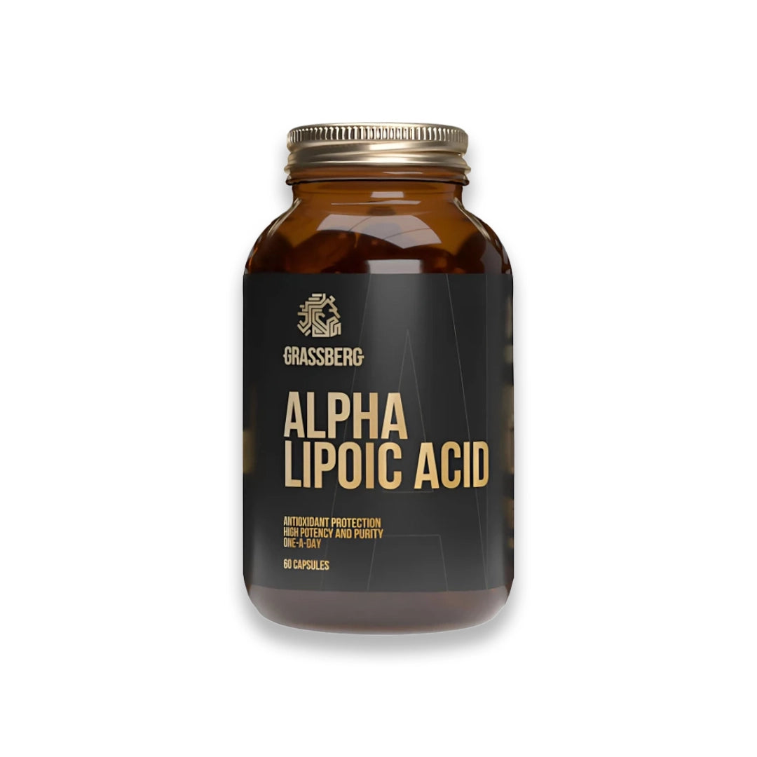 Grassberg Alpha Lipoic Acid 600mg 60 Capsules