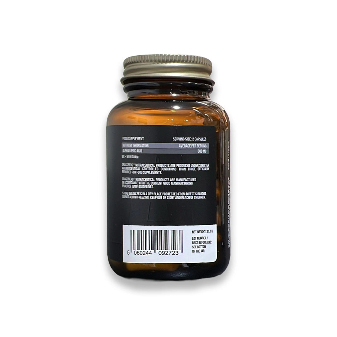 Grassberg Alpha Lipoic Acid 600mg 60 Capsules