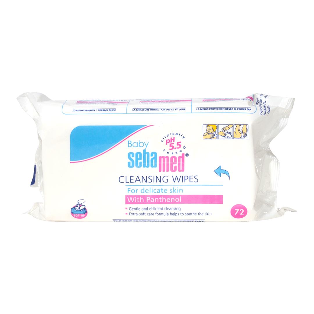 Sebamed Baby Cleansing Wipes 72pcs pH 5.5