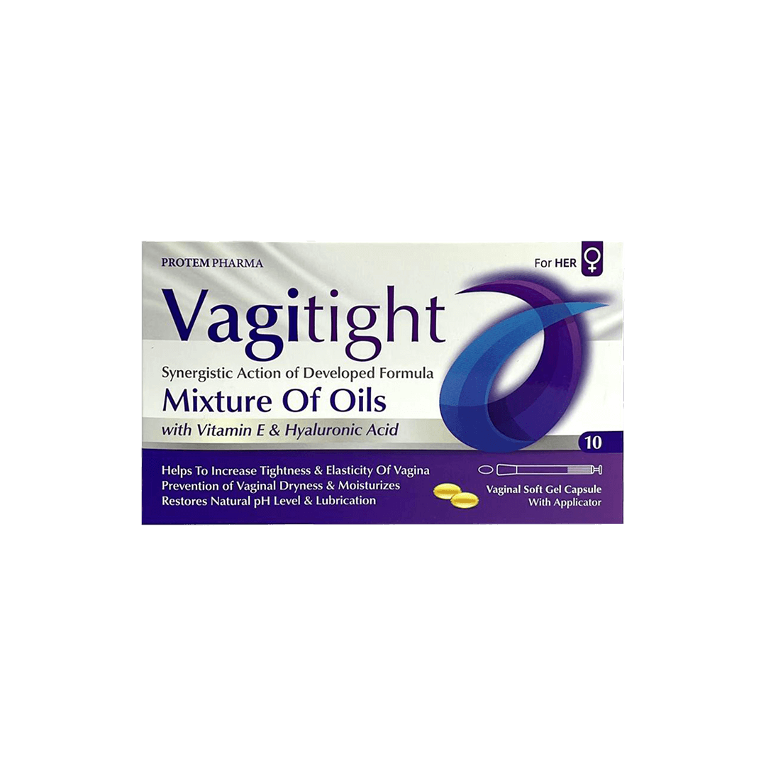 Protem Pharma Vagitight For HER 10 Vaginal Soft gel with Capsules Applicator