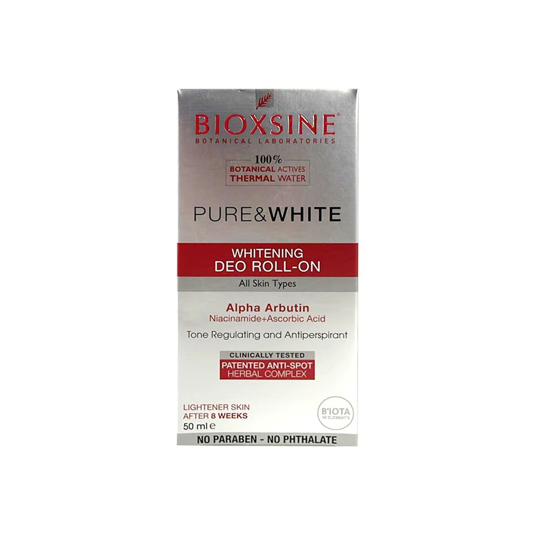 Bioxsine Pure & White Whitening Deo Roll On 50ml