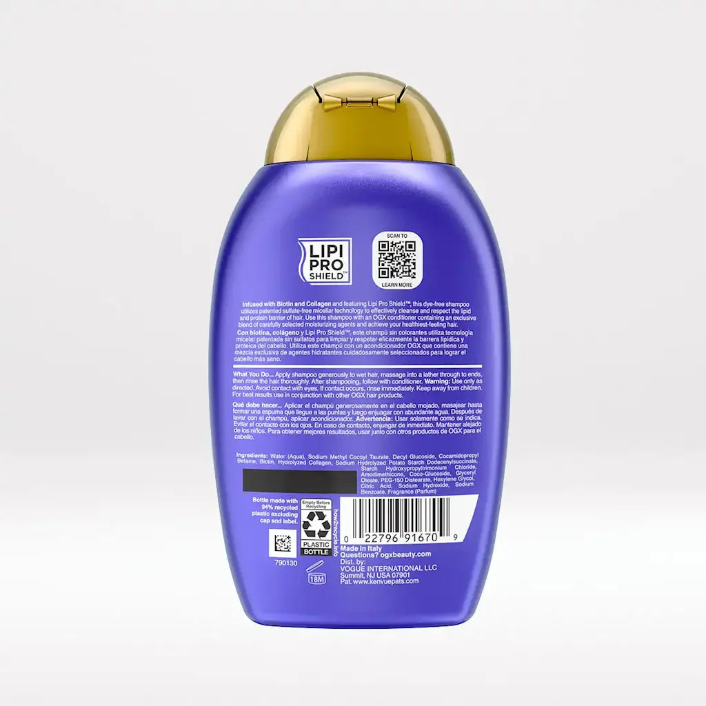 OGX Biotin & Collagen Shampoo 385ml