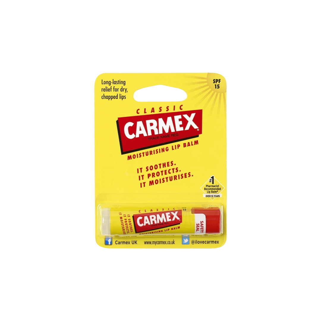 Carmex Original Moisturising Lip Balm Click Stick SPF15 4.25g