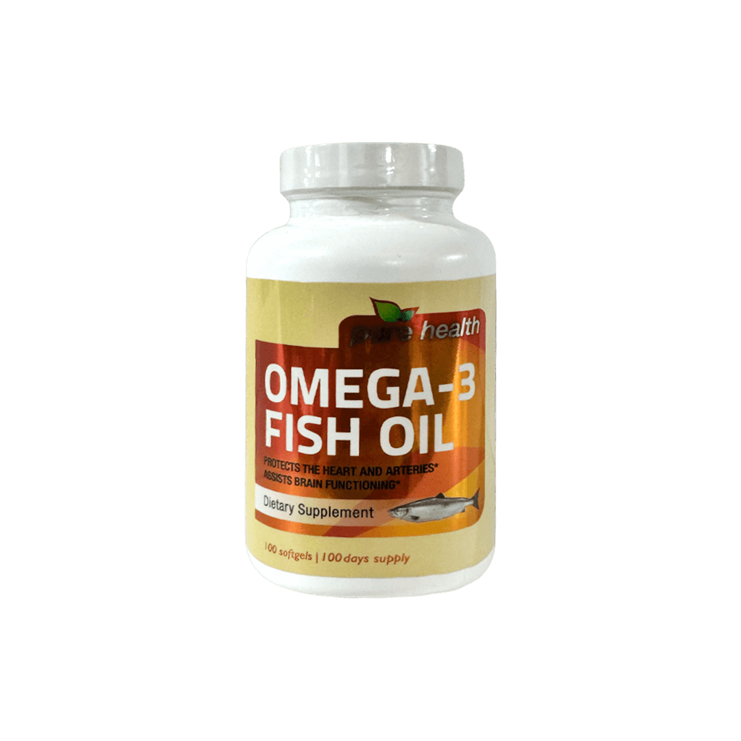 Pure Health Omega 3 Fish Oil 100 Softgels