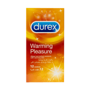 DUREX PLEASURE MAX دافئ 12 حبة