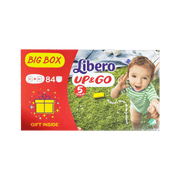ليبرو حفاظات أطفال شورت رقم 5 (ق 10×14 kg)  بوكس 2حبة