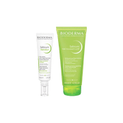 Bioderma Sebium Gel Moussant Actif 200ml + Sebium Kerato+ Anti Blemish High Tolerance Gel Cream 30ml