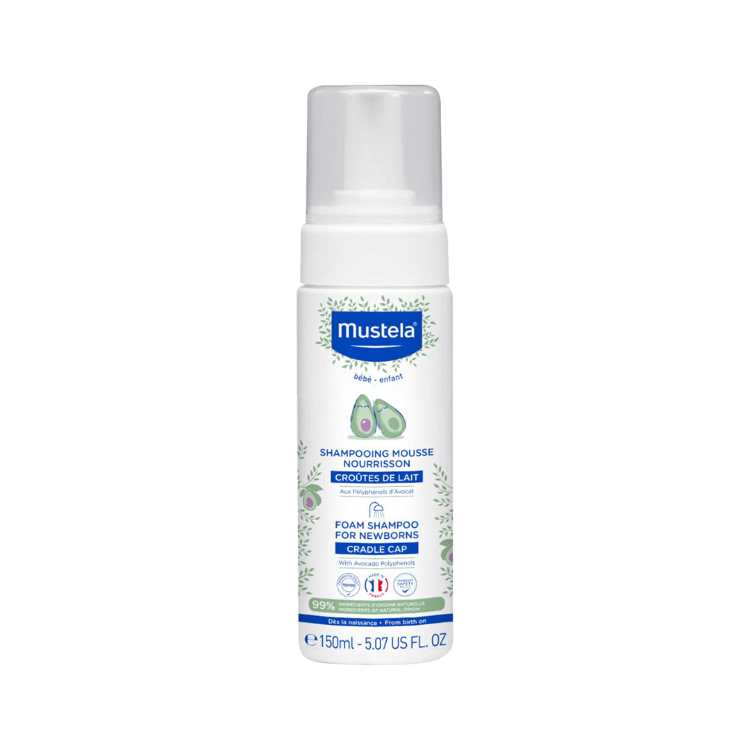 Mustela Foam Shampoo For Newborns With Avocado Polyphenols 150ml