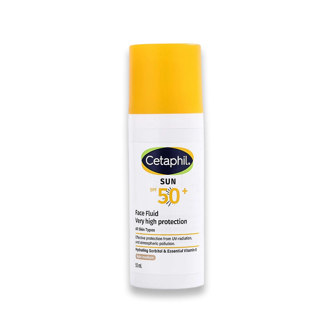 سيتافيل فلويد للوجه بحماية عالية جدًا SPF 50+ لون لايت ميديوم 50 مل